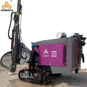 China Mining Hydraulic Integrated Drilling Equipment 206KW Diesel Engine Drilling Rig Machine factory