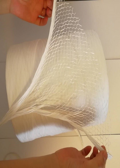 Waterproof Soft PP Filler Yarn Higher Voltage Cable Fibrillated Untwisted
