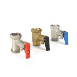 Manual Powered nickel plated Brass Gas Valve MOP5 Working pressure