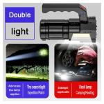 1500mah Rechargeable Waterproof Torch Outdoor Working Light 6000K