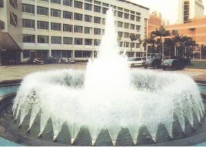 China Architectural 30m3/H 3/4&quot; Fan Fountain Nozzle factory