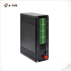 China 2 Channel RS422 Bi Direction Serial To Fiber Converter FC Port 1310nm Aluminum Case factory