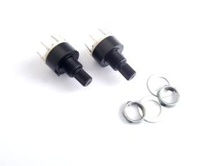 China Plastic 16mm 8 Position Rotary Switch Single Pole 0.3A Heater Refrigerator factory