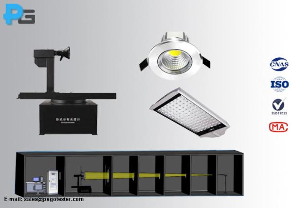 LED Luminous Intensity Type C Goniophotometer Single Pillar For Streetlight /