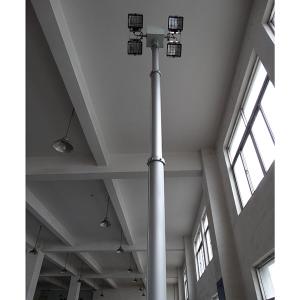 China 6.1m Pneumatic Telescopic Mast Light Tower for Fire Tender Illumination factory