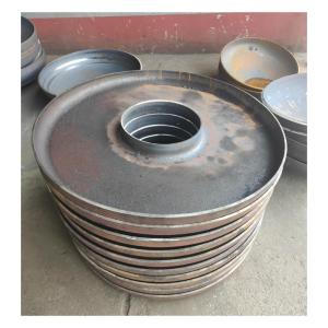 China Pressure Vessel Heads High Pressure Carbon Steel Flat Head for Welding Connection factory
