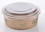 500ML 750 ML 26OZ MICROWAVABLE KRAFT SOUP BOWLS BIODEGRADABLE SALAD BOWLS FOR