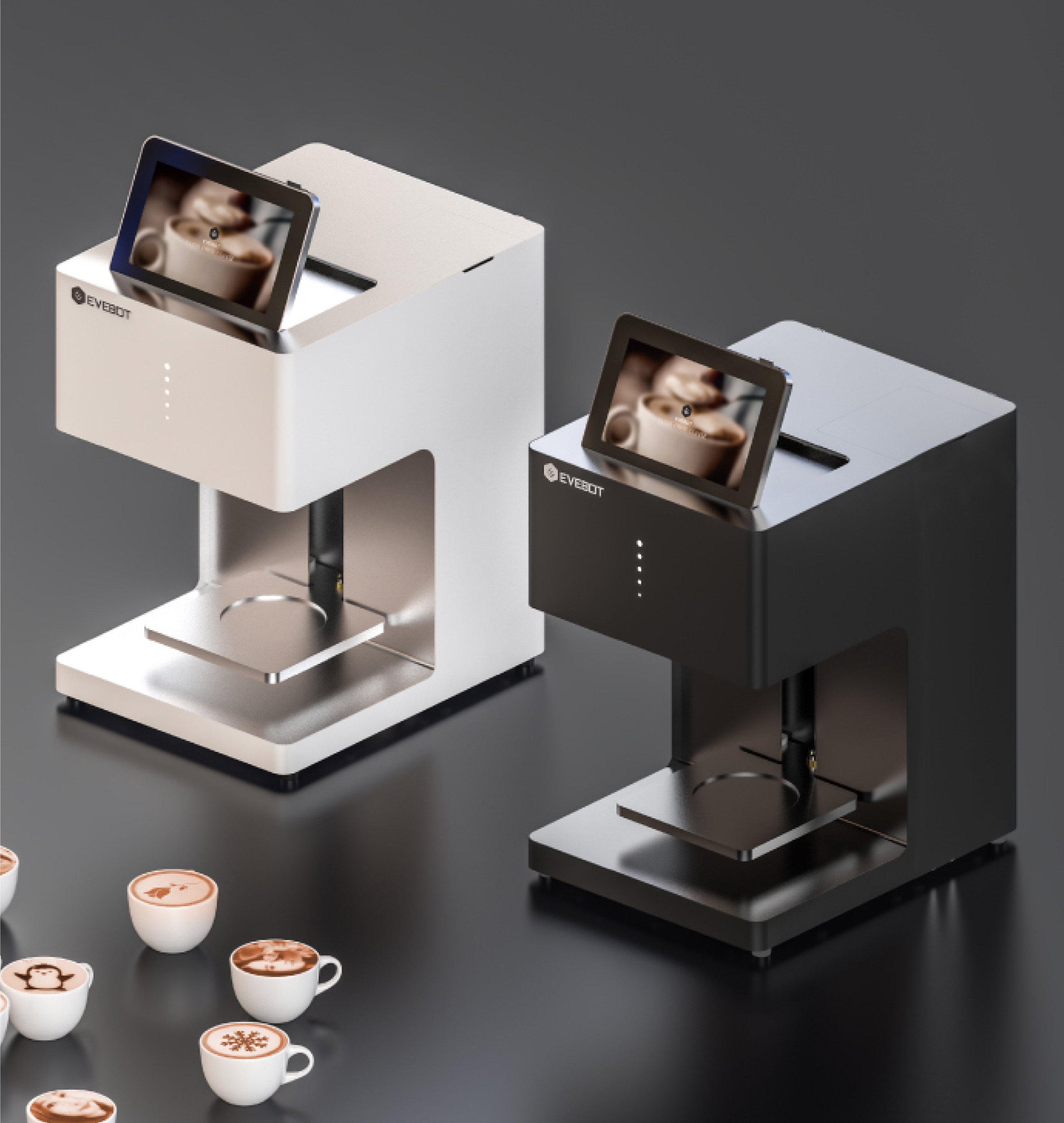 Digital 3d Edible Selfie Photo Food Macarons Cake Chocolate Capuchino Latte Coffee Machine Printer