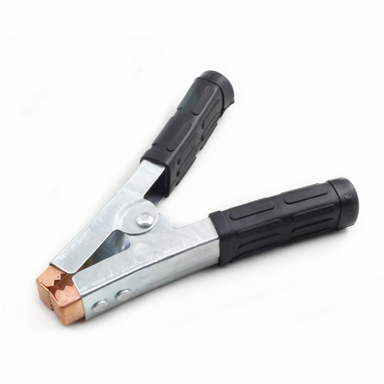 Insulated Handle 15.5cm Jumper Booster Cable Clips For Car Battery Starter