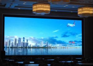 China RGB 3 in 1 Rental LED Screen Brushed aluminum Cabinet LED Video Display factory