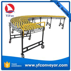 China Flexible Gravity Conveyor,Plastic Skate Wheel Conveyor factory