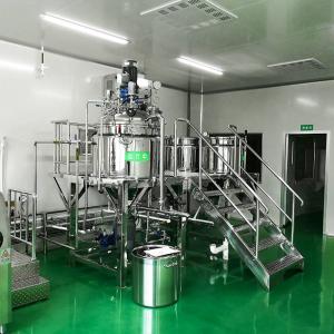 China Ss316 Emulsifying Cosmetic Making Equipment Homogenizer Mixer Machine factory
