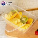 Household plastic food storage container take away pp lunch box 1000ml