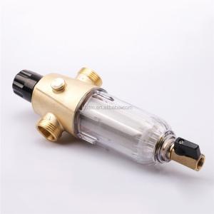 Threaded Brass Pre-Filter Household Water Purifier ROHS Spin Down Sediment