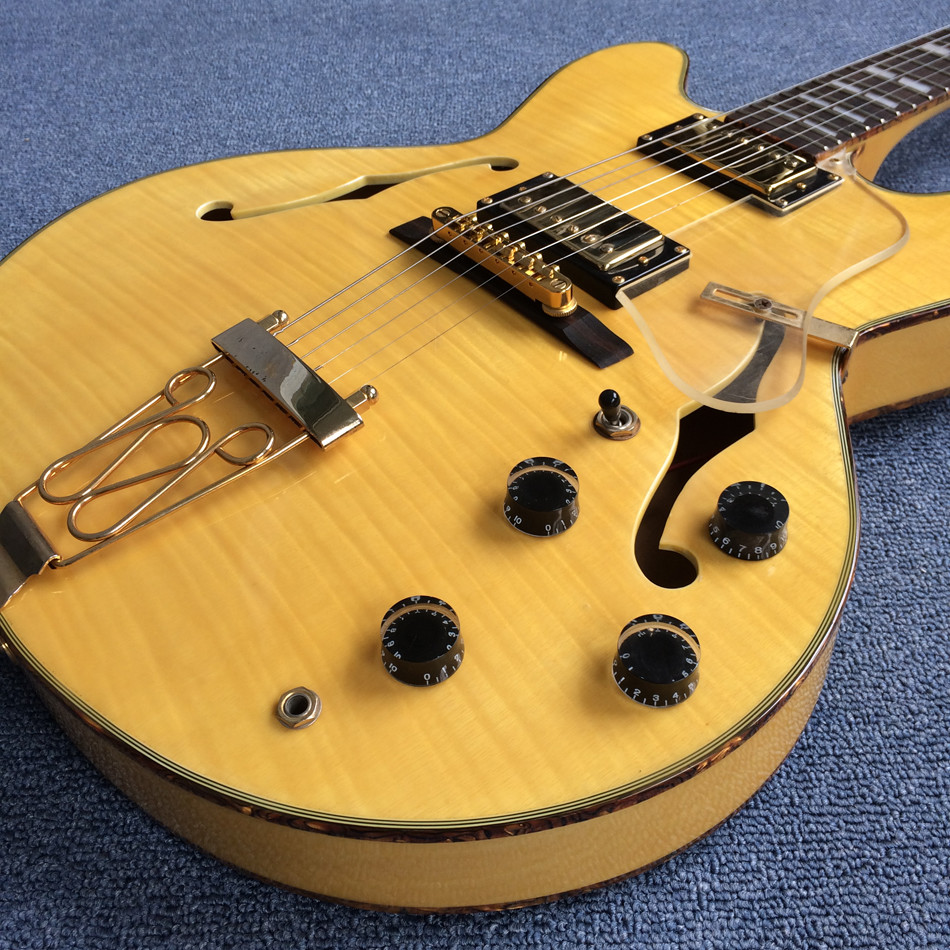 New style high quality hollow body jazz electric guitar