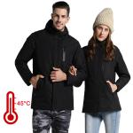 Outdoor Electric Heated Jacket Waterproof Winter Sport Three In One Men Ski