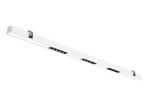 China UGR19 2800lm Suspended LED Linear Lighting / Linear Dining Room Light Fixtures factory