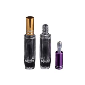 China 10ml Refillable Rollerball Perfume With Aluminum Cap And Matte Surface factory