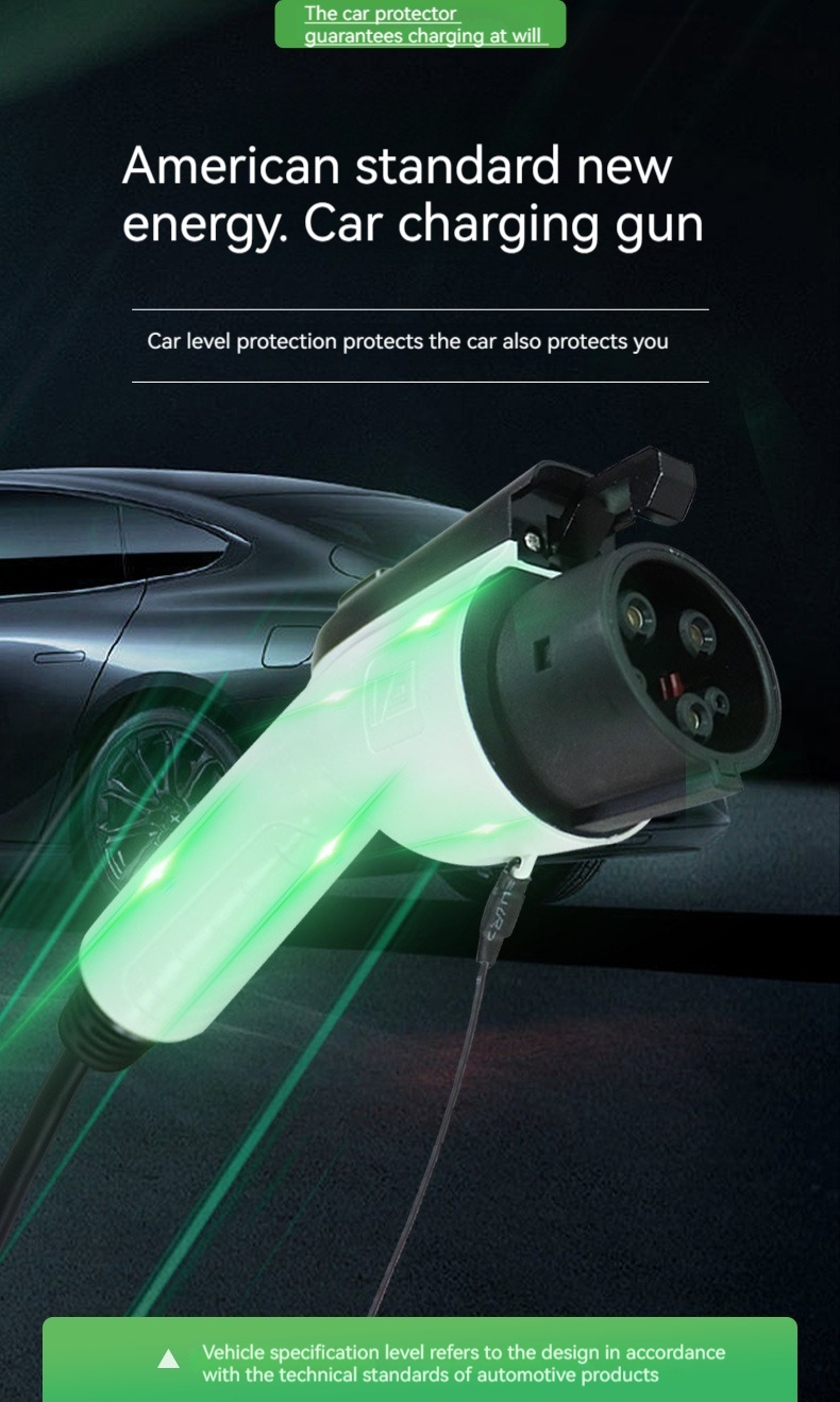 Undervoltage protection e-mingze 7KW Fast AC EV Charger 1-Phase Car Charging Station with 32A Output Current 3.5KW Power Output for US