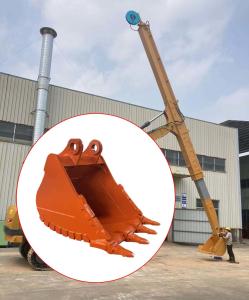 China Q355B And Q420 Excavator Rock Bucket 30 - 45ton 1.4-2.5 Cbm factory