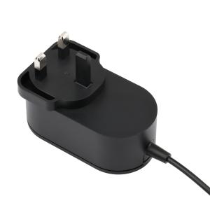 China UKCA Certified British Plug Ac Dc Power Supply Wall Adapter 30V 800mA factory