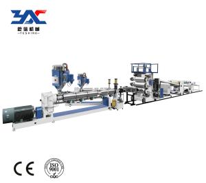 China suitcase ABS/PC sheet making machine factory