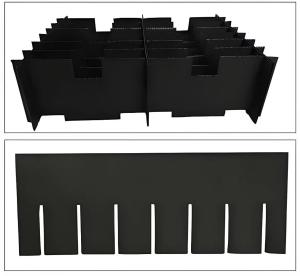 China Plastic Dividers Box PP Corrugated Sheet Polypropylene Hollow Board Partition factory