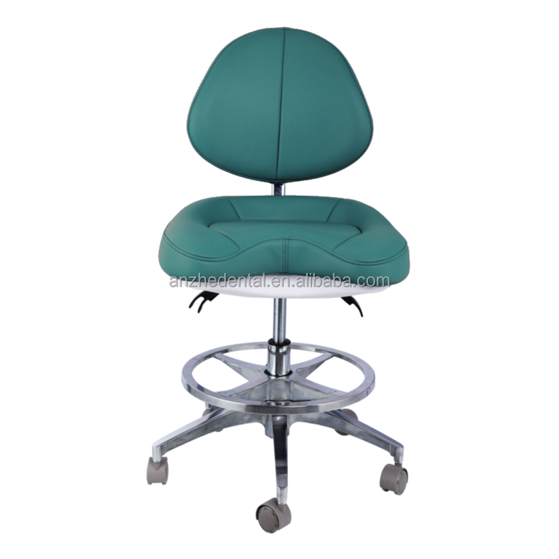 Dentist Assistant Stool Factory Assistant Stool for Dentist Medical Office Micro Fiber Leather Dentist Chair