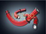 Stainless Steel Ceramic Lined Pipe Elbows Abrasion Resistance