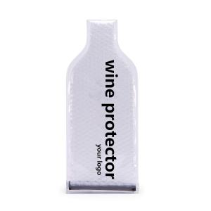 China Non Toxic PVC Plastic Wine Bottle Bubble Wrap Bag 48×18CM / 44×18CM / Custom Size factory