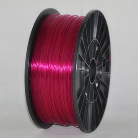 1.26kg /Piece 1.75mm 3D printer PLA filaments, Transparent PURPLE 3d printing