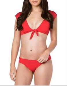 China TRINA TURK Cap Sleeve Bikini Top factory