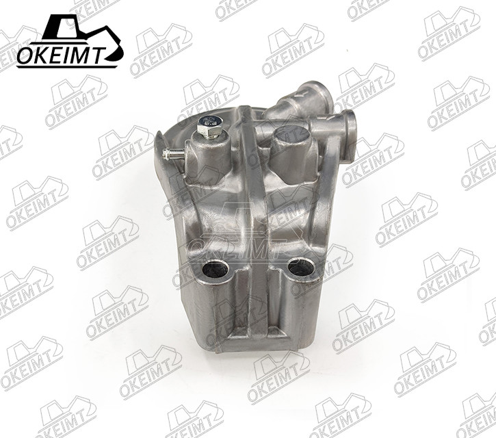6D16 ME072907 Fuel Filter Head Aluminum For Excavator Engine