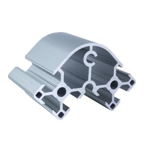 China Industrial 8840 Series Slot Half Round Aluminium Profile factory