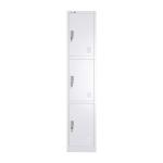 CBNT 3 door Metal Storage Cabinet KD Construction Gym Steel Locker