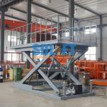 Manual Type Auto Scissor Lift Hydraulic Car Lift Elevator For Car Parking