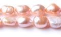 Lilac Long Drilled Nugget String Loose Fresh Water Pearl Beads