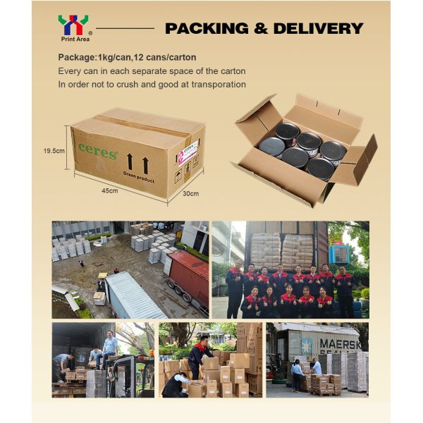 High Gloss High Color Density Soy Offset Printing Ink with 24 Months Warranty for Any Paper