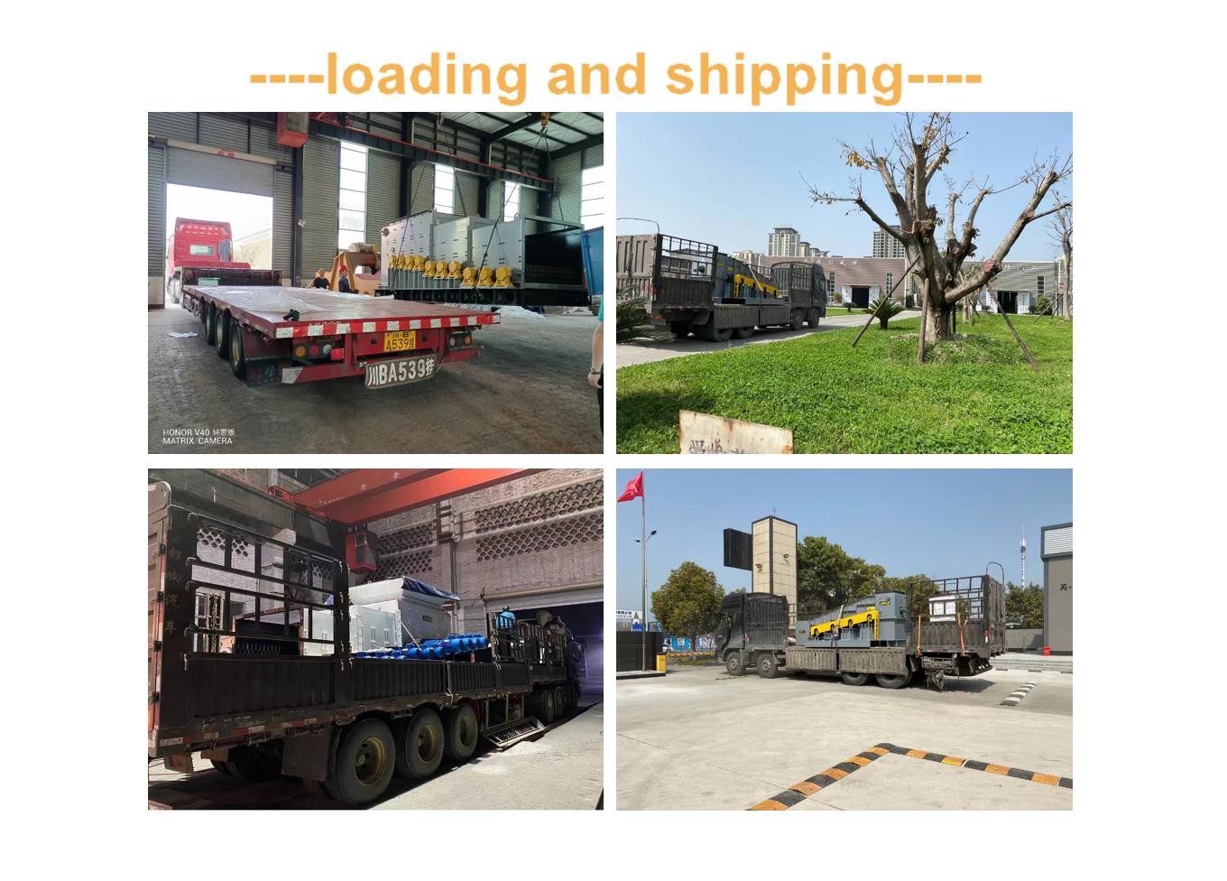Roller Screening Machine Roller Debris Separator With Capacity 210-595TPH