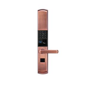 China Smart Security Mortise Size 370mm*79mm Electronic Digital Fingerprint House Door Lock factory