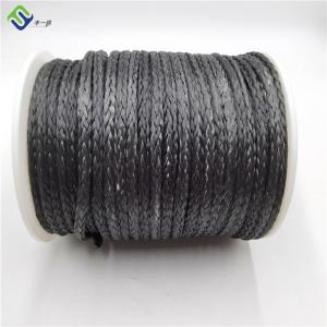 China 12 Strand SK75 Synthetic UHMWPE Winch Rope 14mm 100m factory
