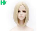14" Kanekalon Fiber Synthetic Cosplay Wigs Natural Straight For Girls