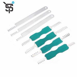China High Quality 7pcs Comb Pick Stainless Steel Lock Tool Locksmith Tool for Home Lock Picks YS100590 factory