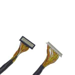 HRS DF13-40 To DF9-31P TFT LCD LVDS Cable Heat Shrink Tube Length 25mm