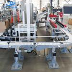 Precision Bottle Case Packing Machine 15-20 Bags/Min For PET And Glass Bottles