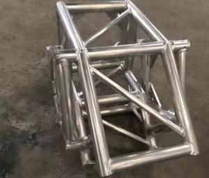 China Heavy Load 6082 Aluminum Square Truss , Silver Trade Show Booth Truss factory
