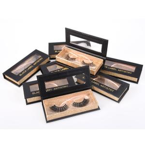 China SGS ROHS Eyelash Magnetic Box Paperboard Packaging CMYK 4C printing factory