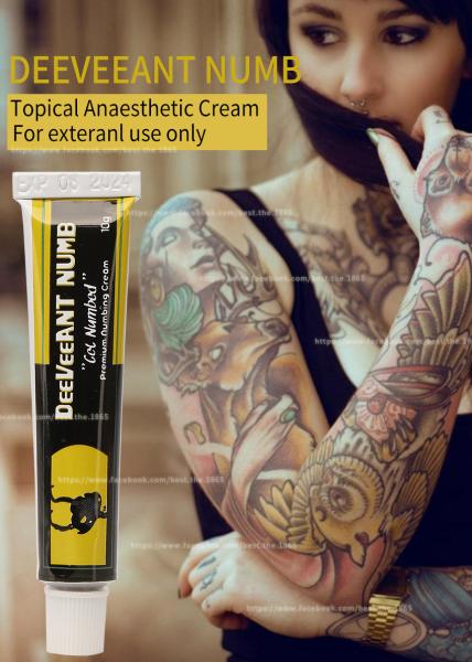 Anti Allergic Numbing Anesthetic Cream 10g Deeveeant Lidocaine Numbing Cream 10g