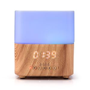 China Home 300ML Wood Grain Ultrasonic Bluetooth Aroma Diffuser factory