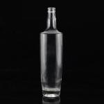 SCREW CAP Sealing Type Flat Shoulder Glass Bottle for class Mexican Tequila